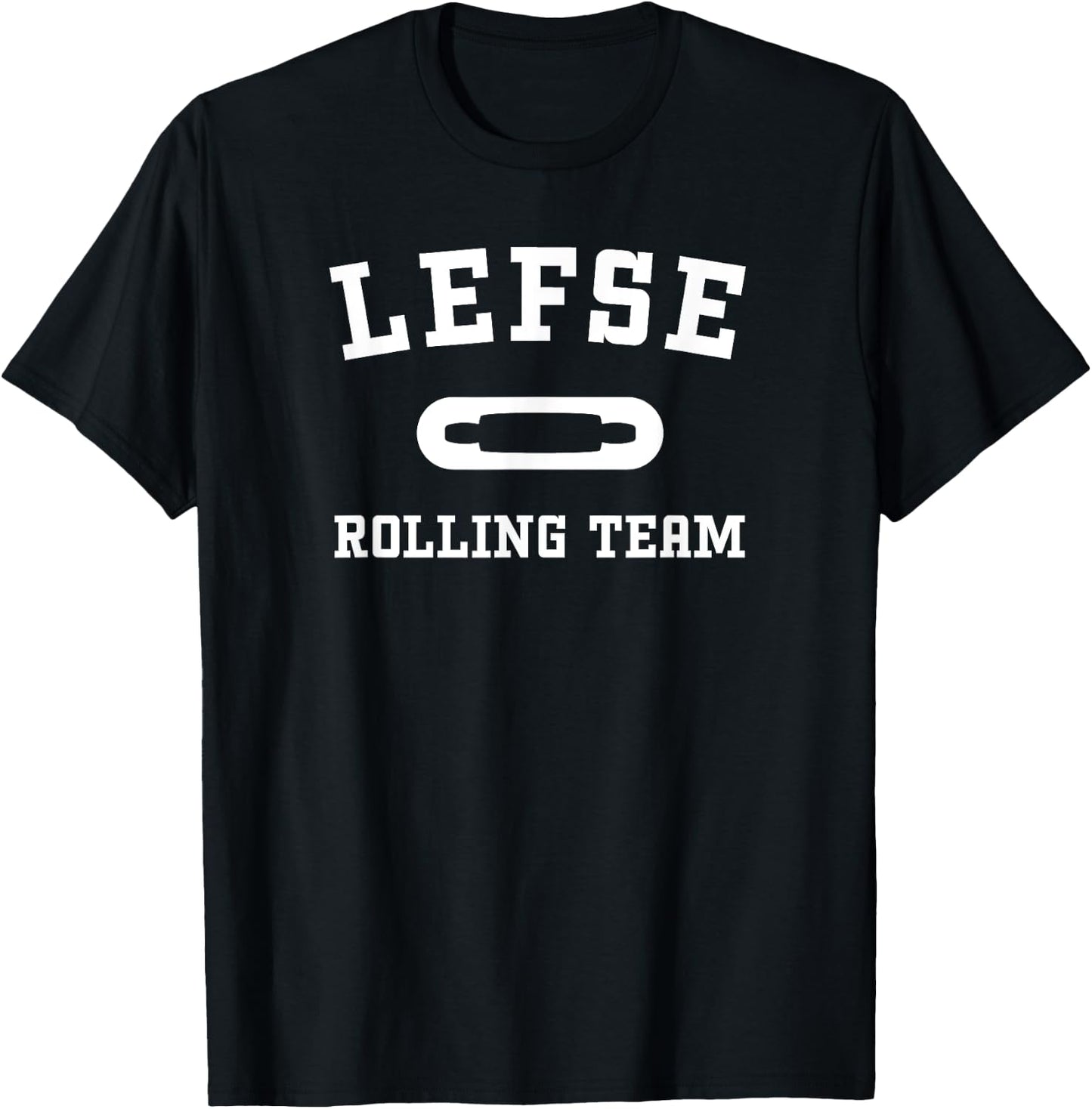 Norwegian Cooking Crafts and Holiday Apparel Funny Lefse Making Team T-Shirt - T-Shirt | Black