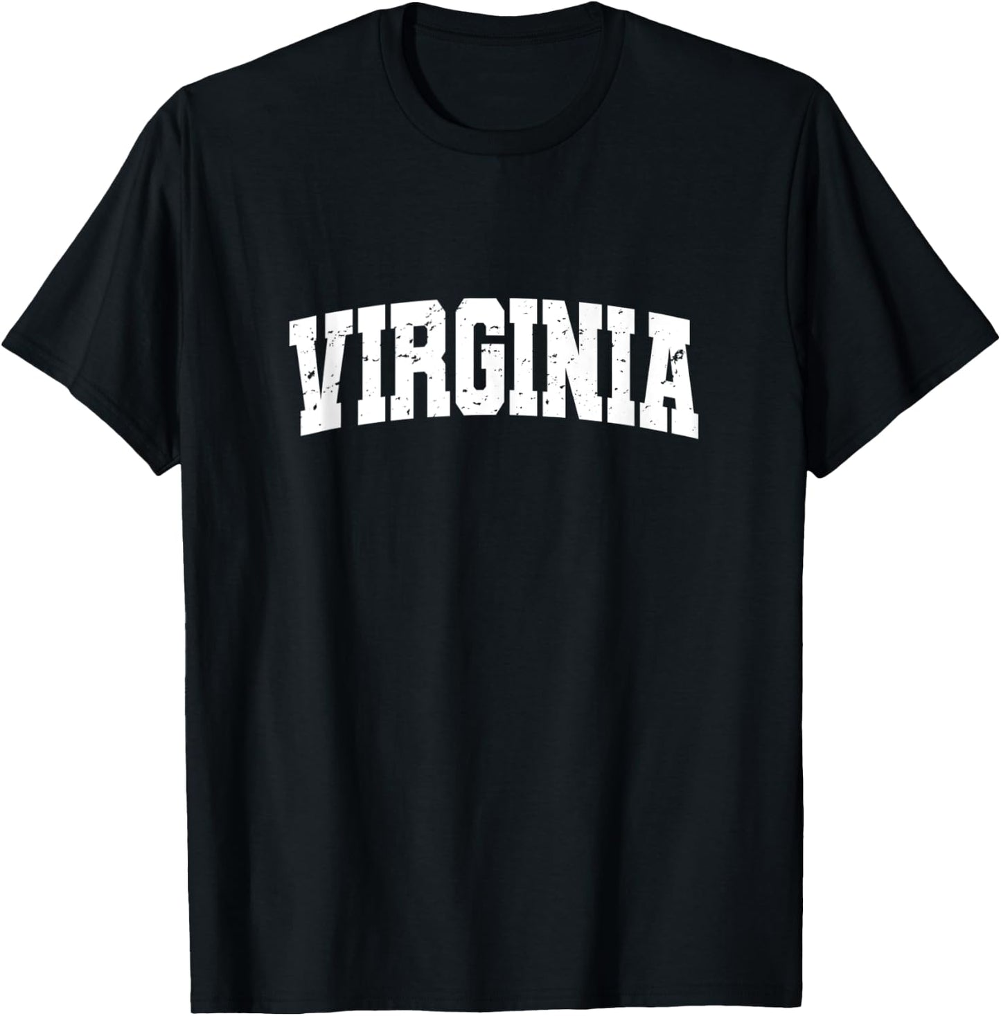 Virginia, State Men Women Kids Retro Vintage Pride Virginia T-Shirt - T-Shirt | Black