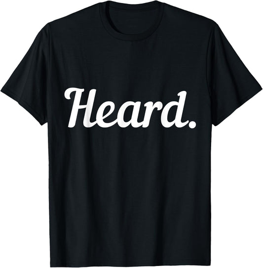 Heard Chef Restaurant Slang Culinary School Cooking T-Shirt - T-Shirt | Black
