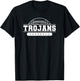 Trojans Football Varsity College University High School T-Shirt - T-Shirt | Black