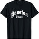 Houston - Texas - Old School Design - Classic T-Shirt - T-Shirt | Black