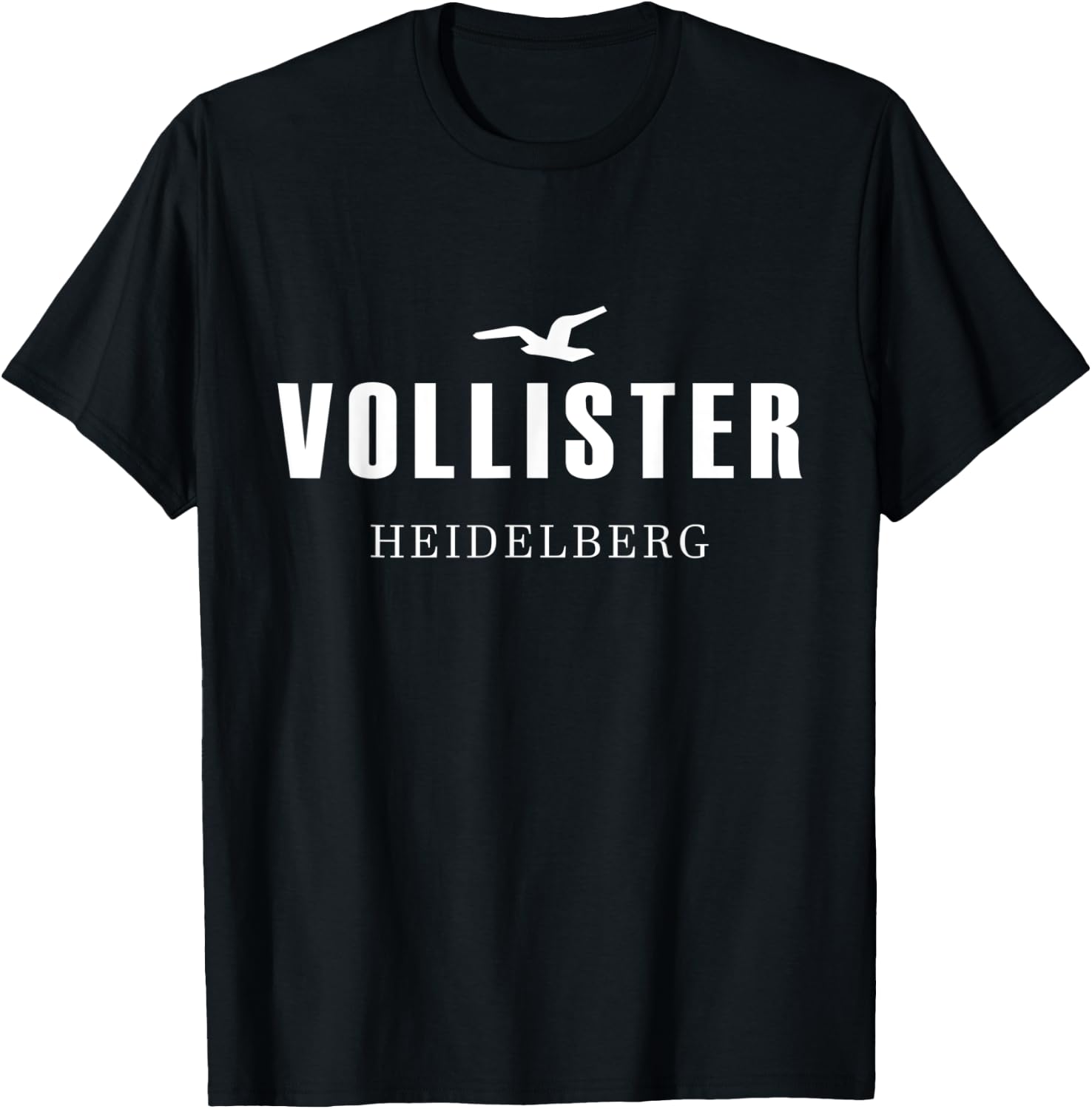 Vollister Heidelberg, Beer Saufen Alcohol Saying Vollister T-Shirt - T-Shirt | Black