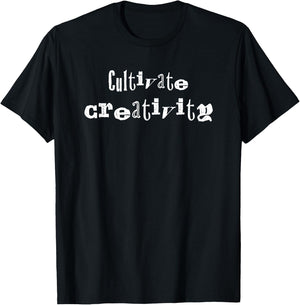 Creativity Art Teacher and Artist Men Women Girls Kids T-Shirt - T-Shirt | Black