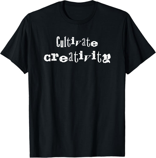 Creativity Art Teacher and Artist Men Women Girls Kids T-Shirt - T-Shirt | Black