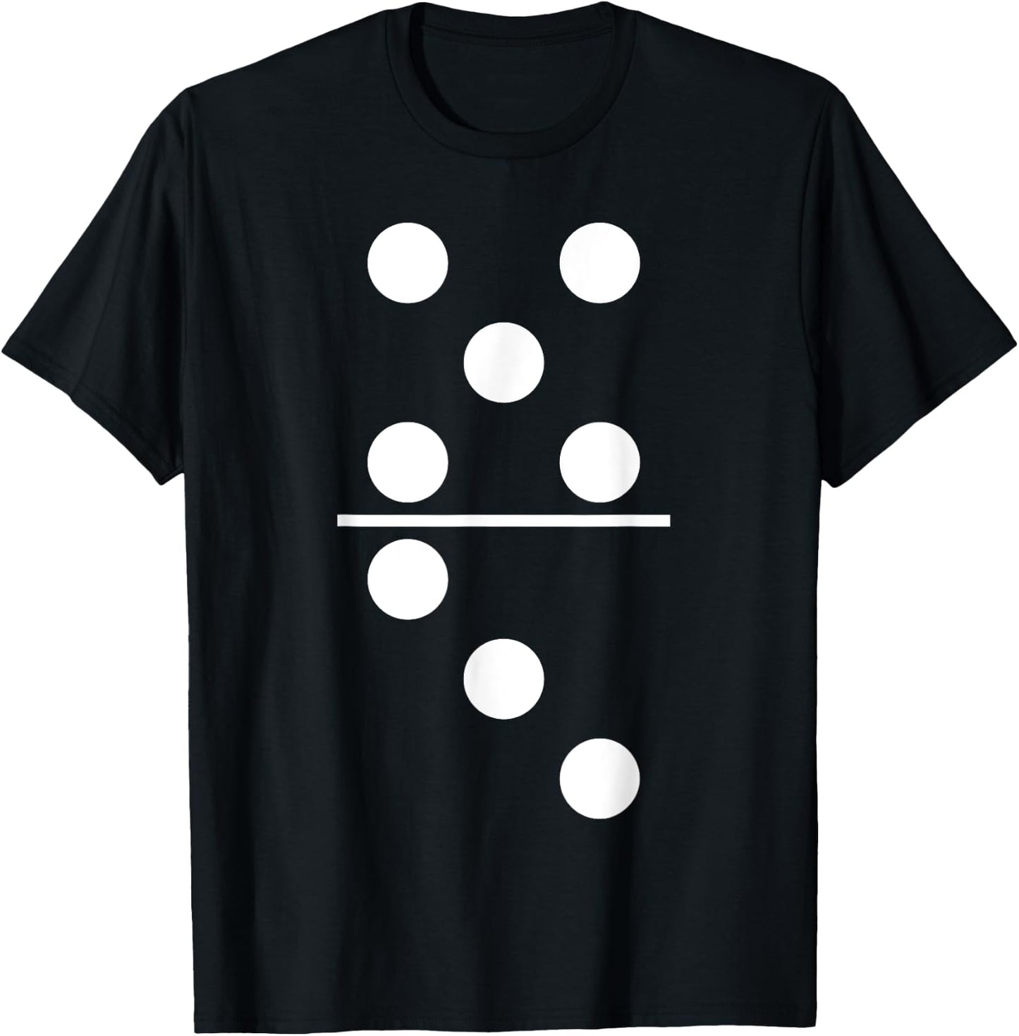 Domino Game 5 3 Matching Halloween Group Costume T-Shirt - T-Shirt | Black