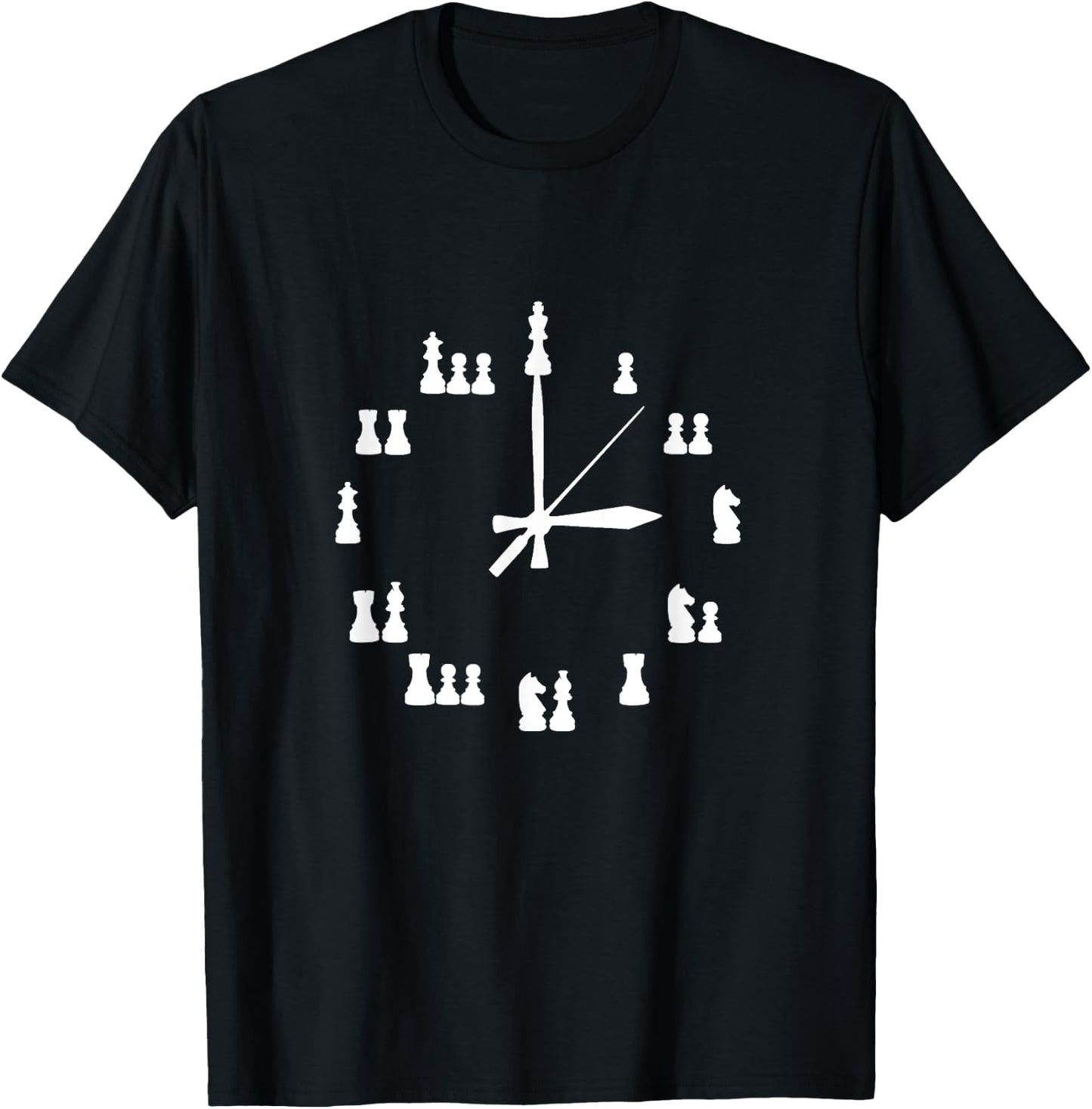 Chess Clock for Adults and Children T-Shirt - T-Shirt | Black
