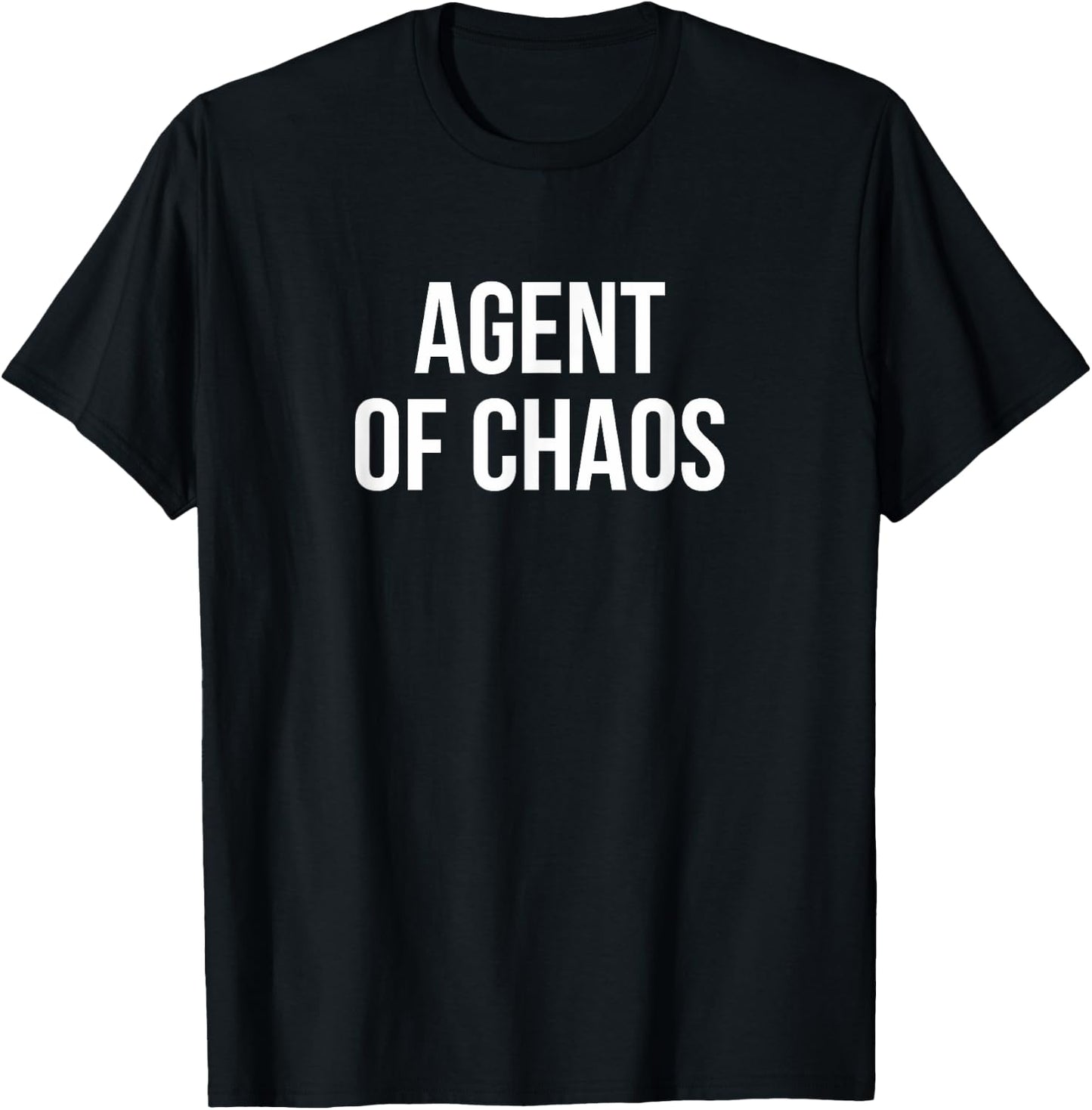 Agent Of Chaos T-Shirt - T-Shirt | Black
