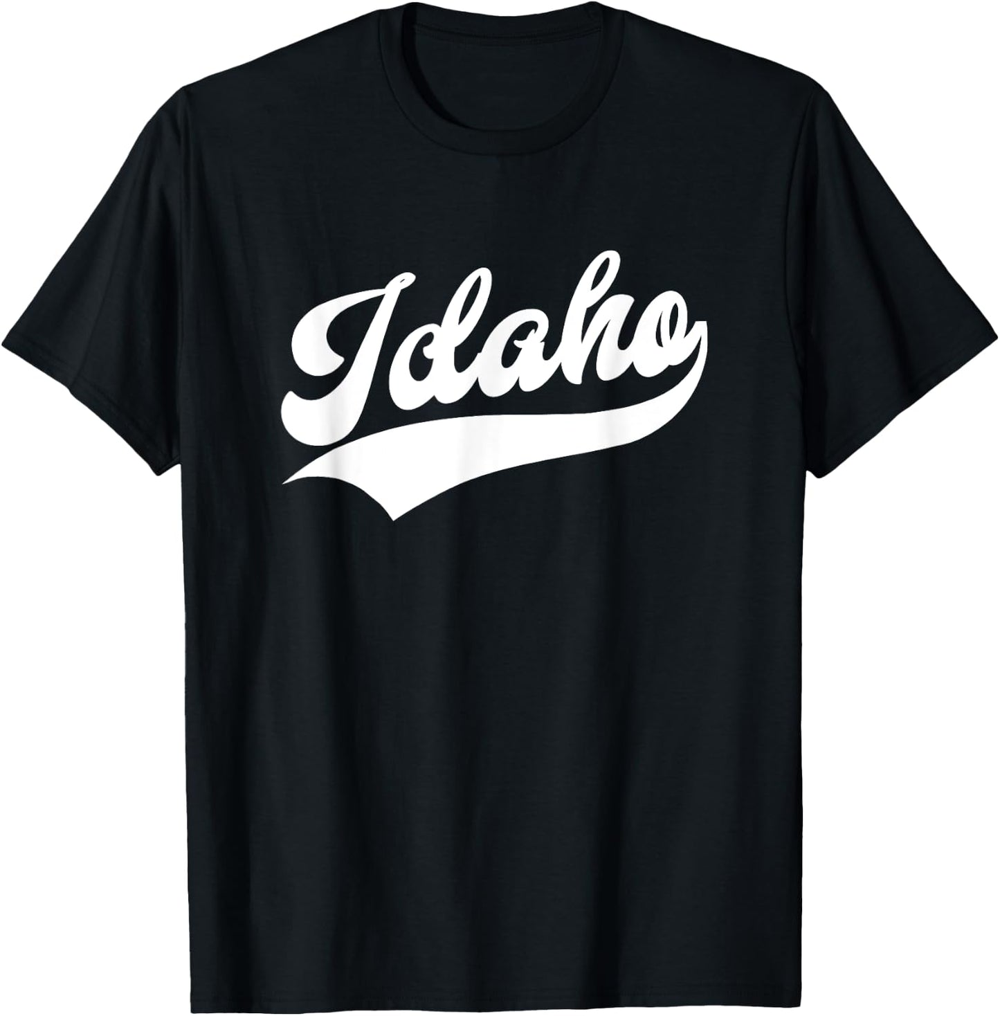 Idaho - Retro / Throwback Design - Classic T-Shirt - T-Shirt | Black