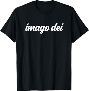 Imago Dei Creation Scripture Genesis Image Of God Follower T-Shirt - T-Shirt | Black