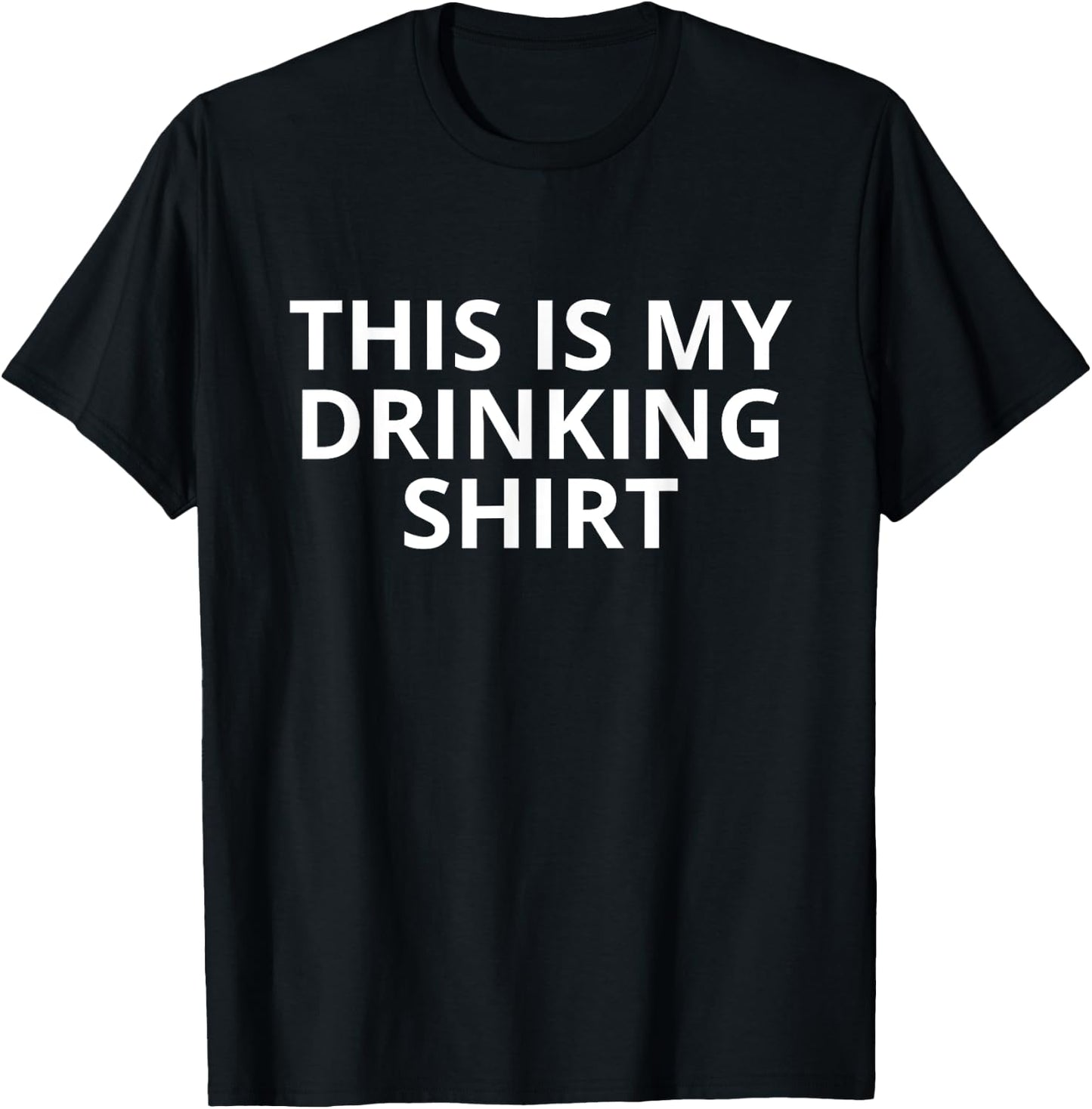 This Is My Drinking Shirt And This Is My Driving Shirt Funny T-Shirt - T-Shirt | Black