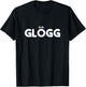 GLÖGG Sweden Flag Points Glogg T-Shirt - T-Shirt | Black
