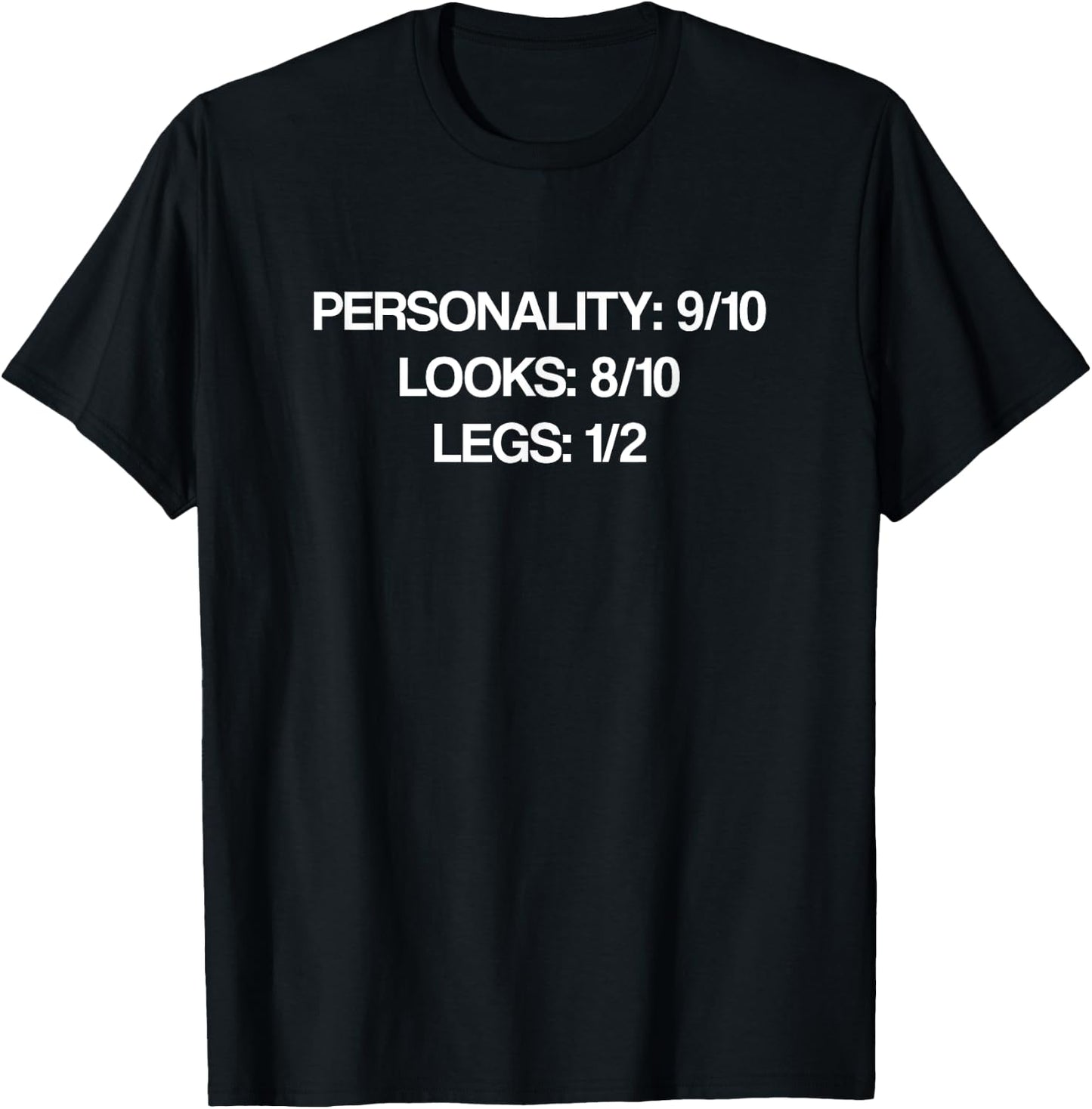 Leg Amputation Amputee Funny Amputation Prosthesis Humor T-Shirt - T-Shirt | Black