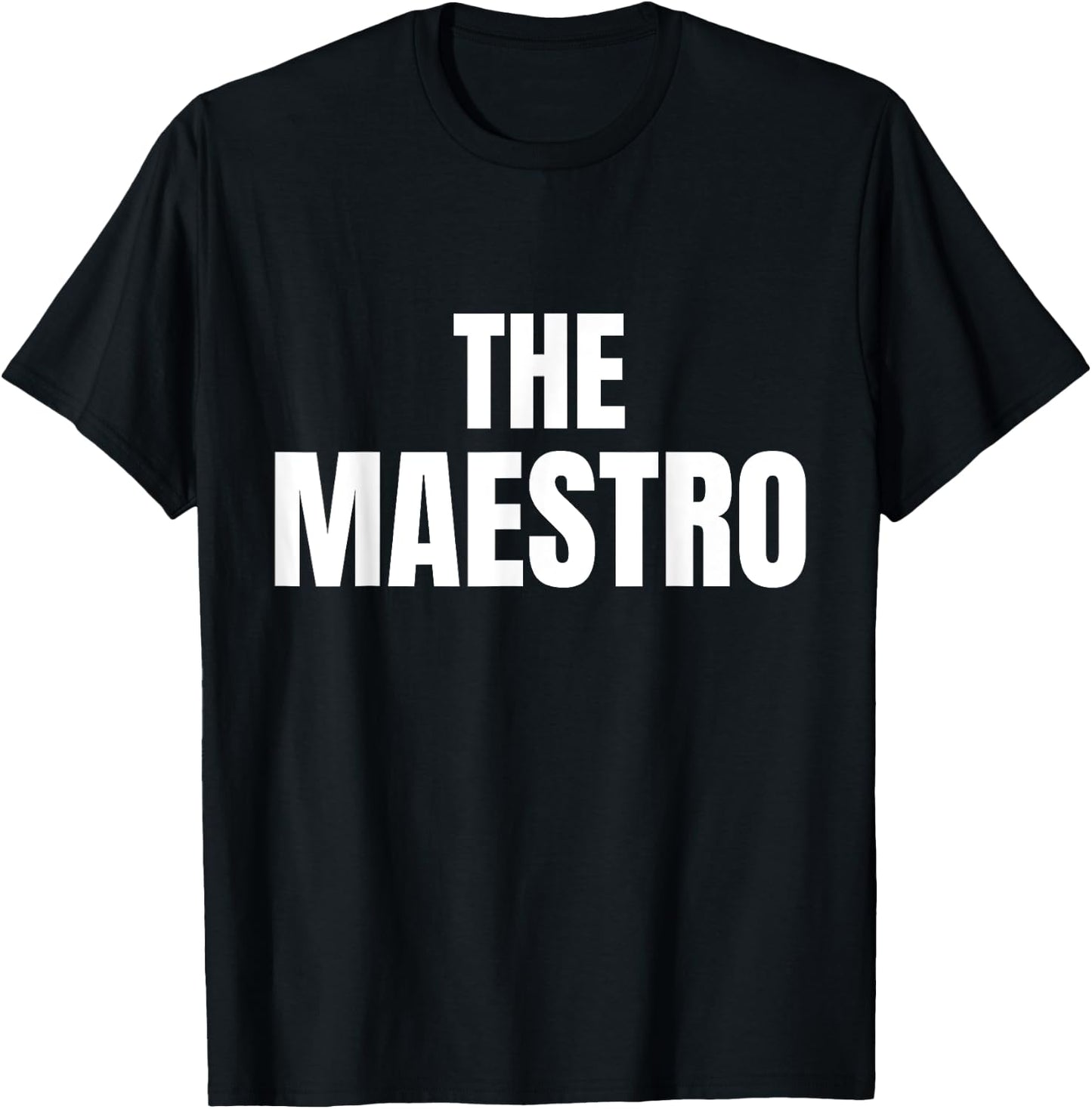 Slogans and Tokens The Maestro -Kids Black T-Shirt - T-Shirt | Black