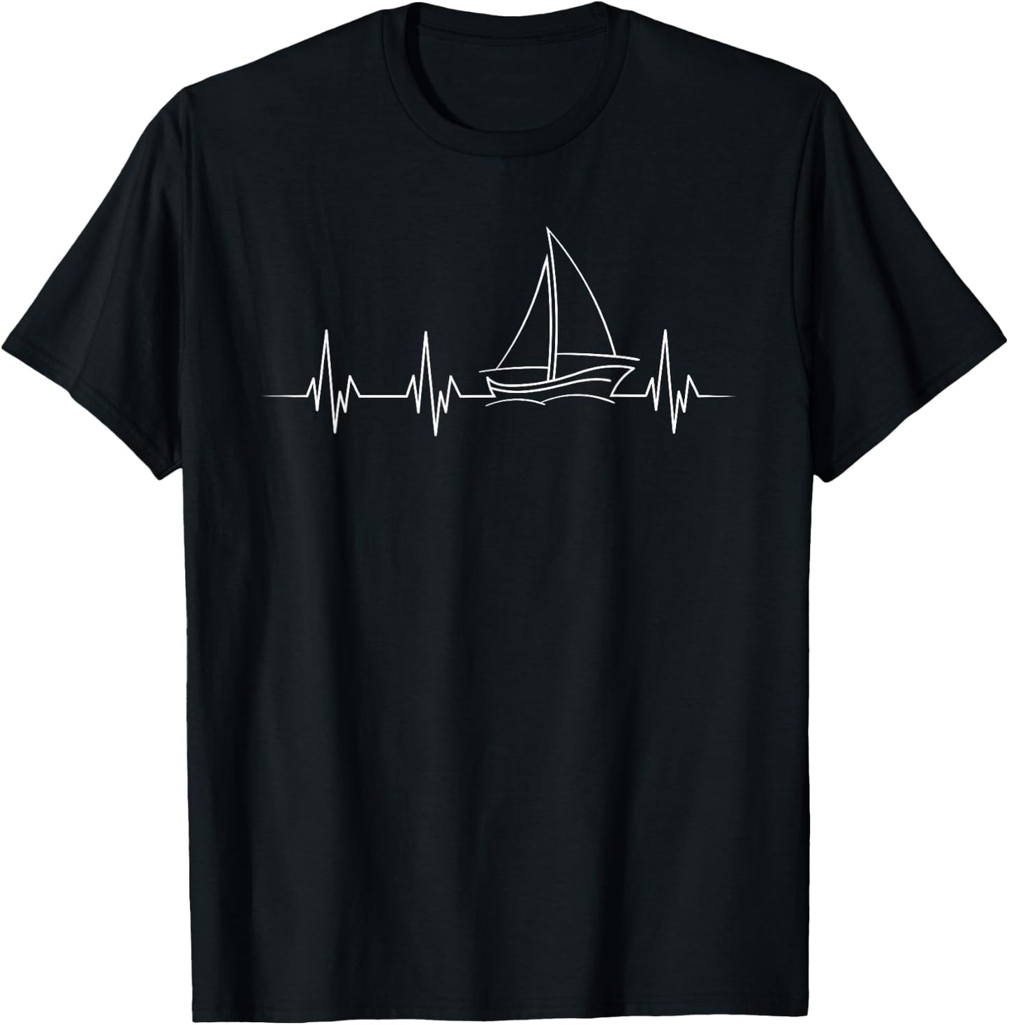 Cool Sailboat Design Women Sailboat Sailing Sailor T-Shirt - T-Shirt | Black