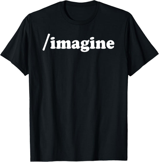 /imagine Artificial Intelligence Ai Shirt T-Shirt - T-Shirt | Black