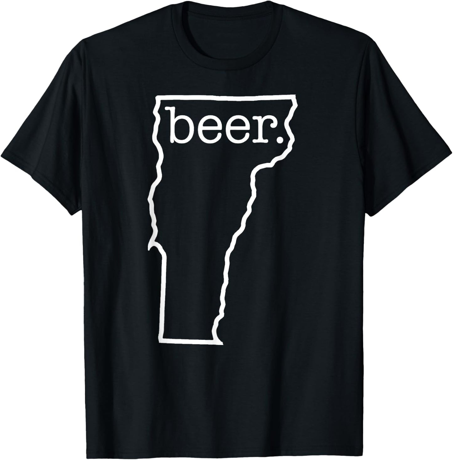 Craft Beer Lover Vermont Beer State Of Vermont Men Women T-Shirt - T-Shirt | Black