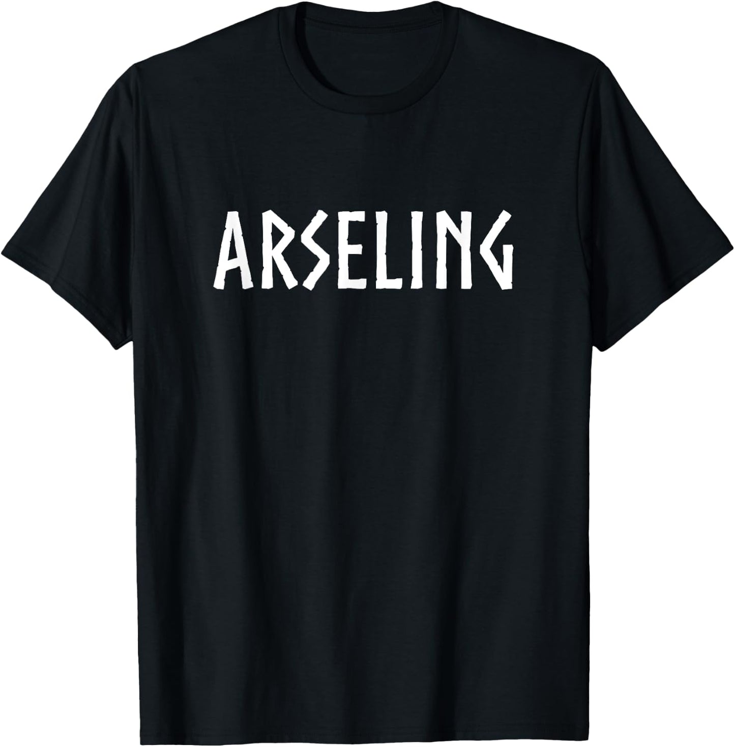 Arseling For Life Last Kingdom Destiny is All in Saxon Runic T-Shirt - T-Shirt | Black