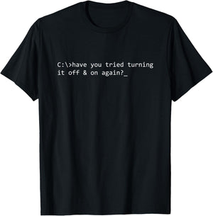 Programmer Developer Computer Scientist Funny Coder T-Shirt - T-Shirt | Black