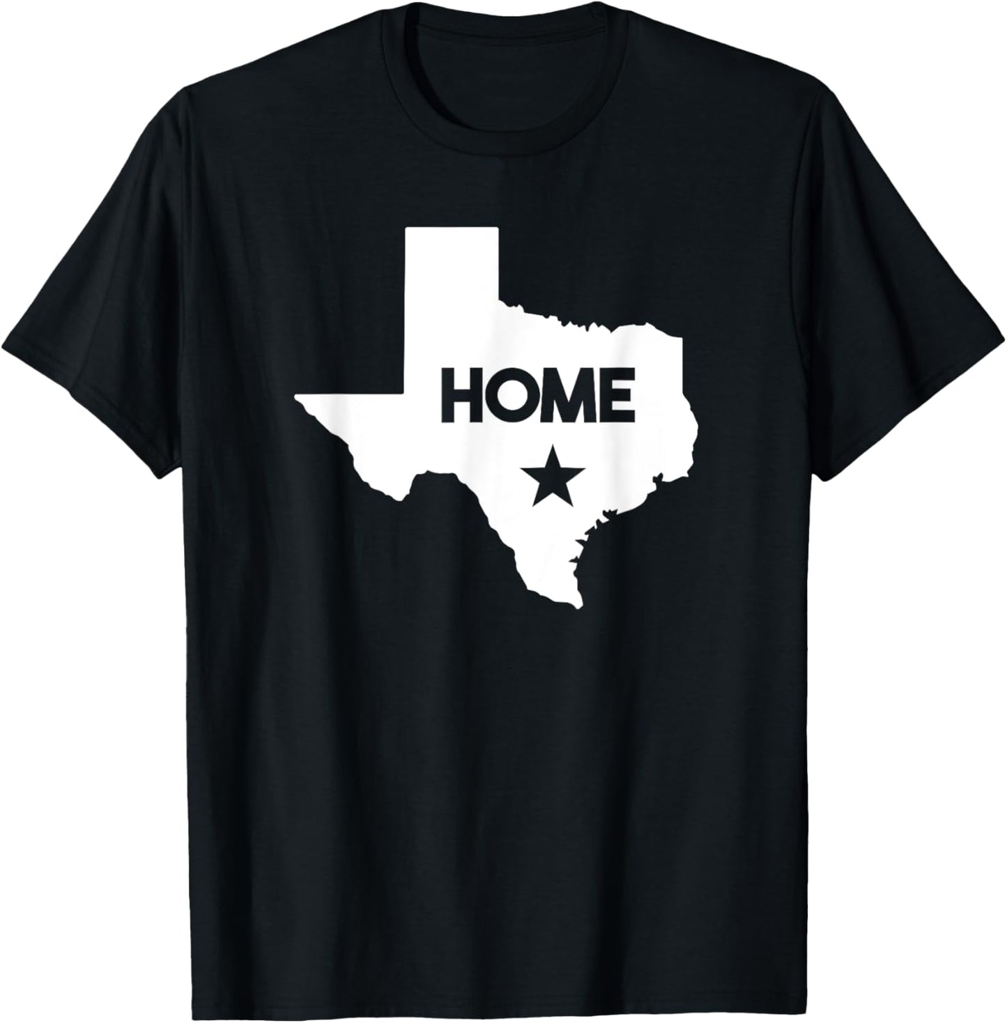 Texas Home T-Shirt - T-Shirt | Black