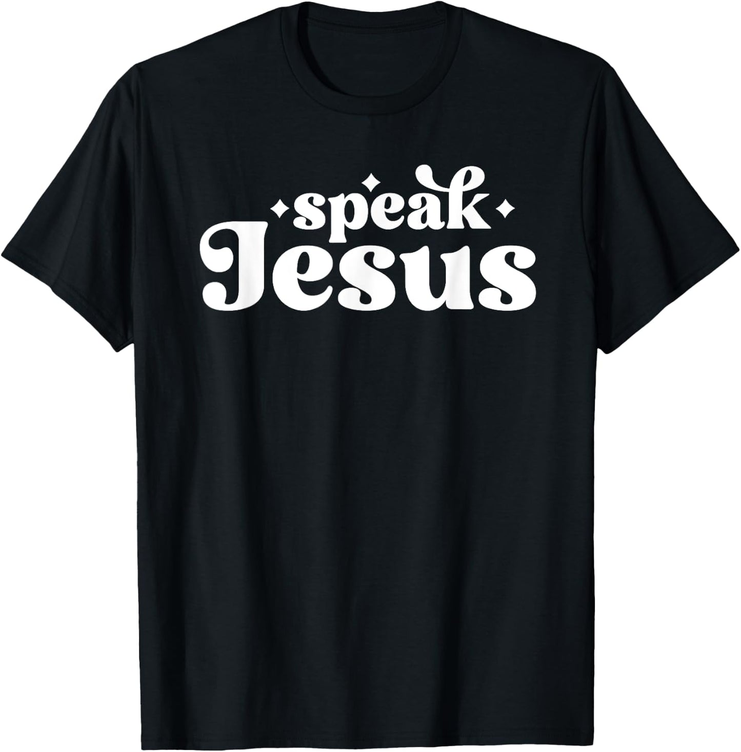 I Speak Jesus Meme for Christian Jesus Follower T-Shirt - T-Shirt | Black