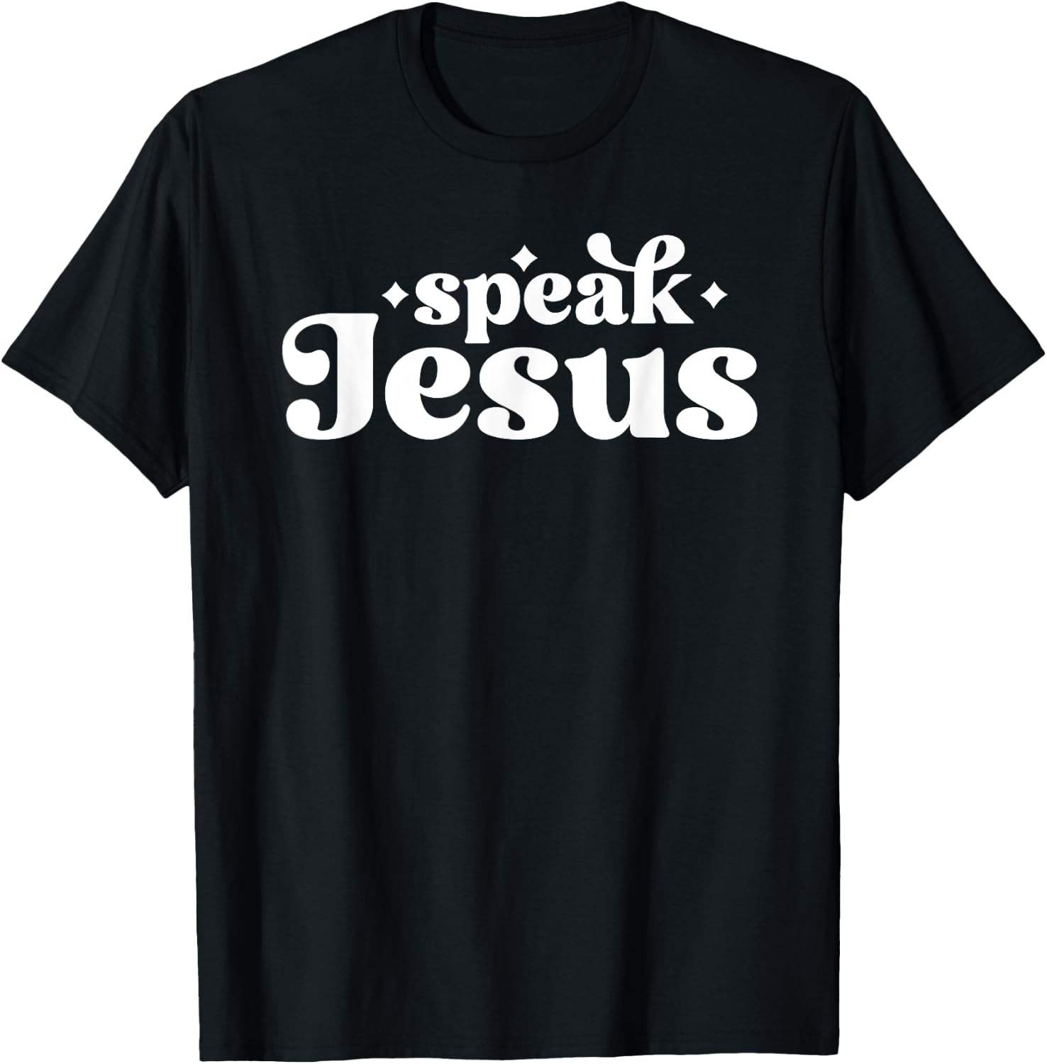 I Speak Jesus Meme for Christian Jesus Follower T-Shirt - T-Shirt | Black
