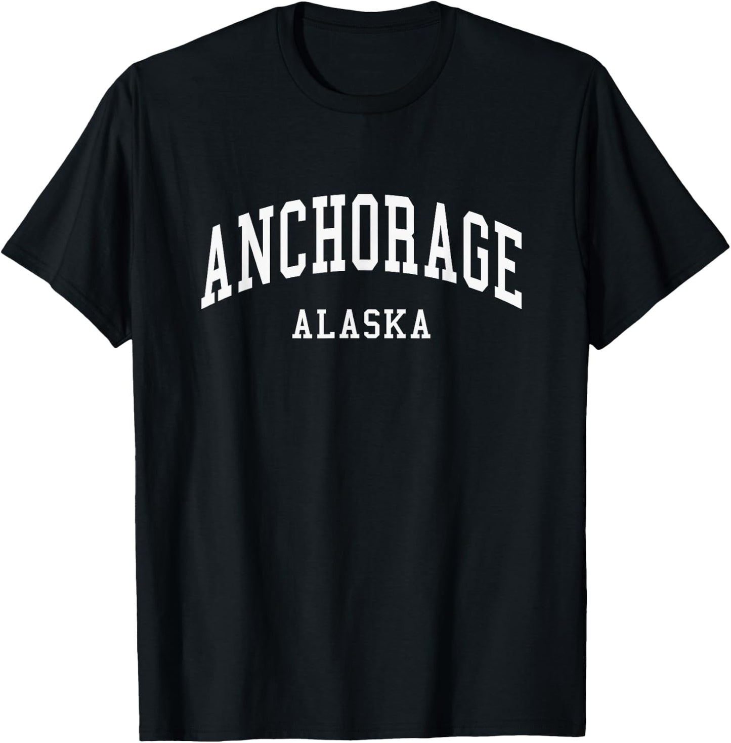 Anchorage - Alaska - Throwback Design - Classic T-Shirt - T-Shirt | Black