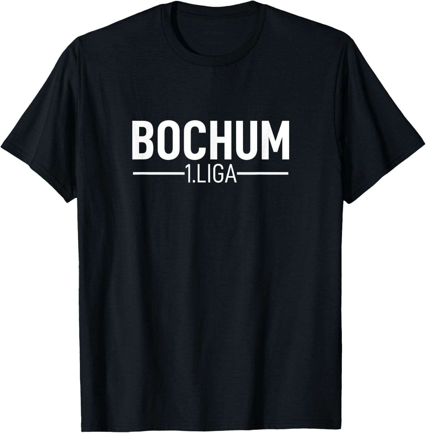 Ruhrpott Bochum Soccer Jersey 2021 Bochum 1. League T-Shirt - T-Shirt | Black