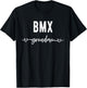 BMX Grandma Funny Cyclist Biker Grandmother Gift T-Shirt - T-Shirt | Black