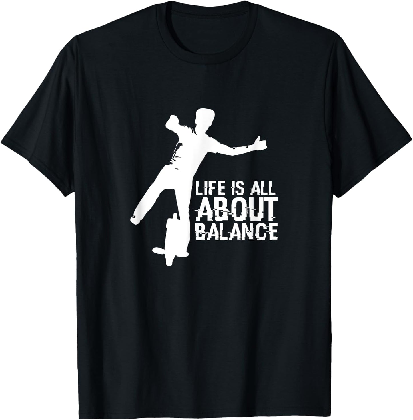 EUC white balance T-Shirt - T-Shirt | Black