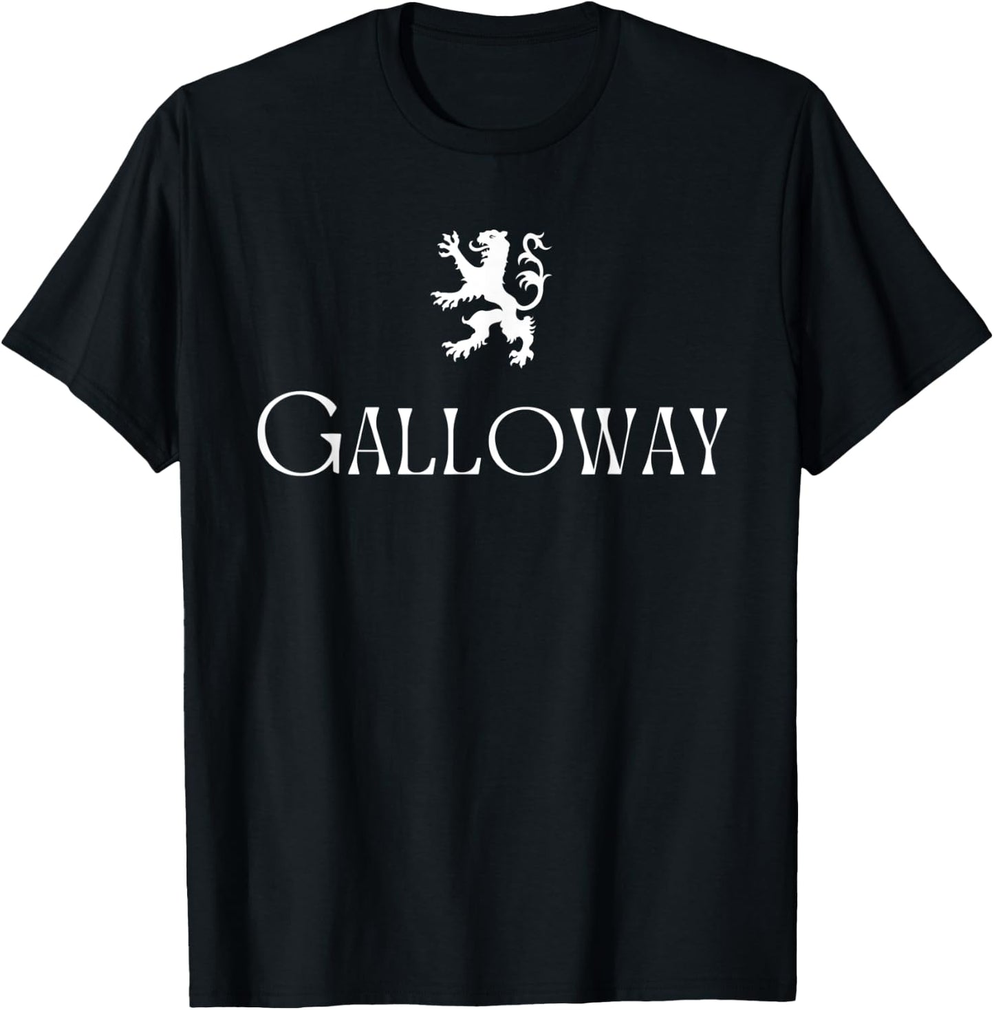 Galloway Clan Scottish Family Name Scotland Heraldry T-Shirt - T-Shirt | Black