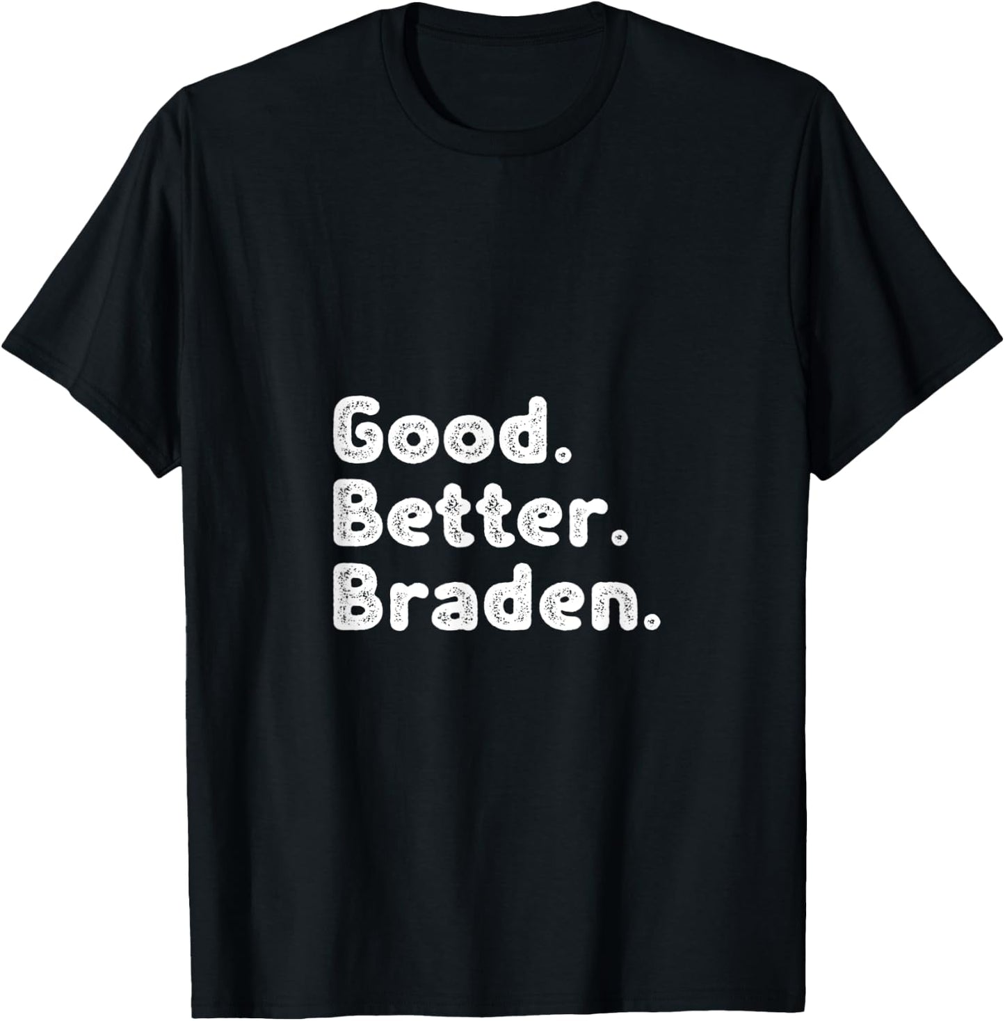 Good better Braden T-Shirt - T-Shirt | Black