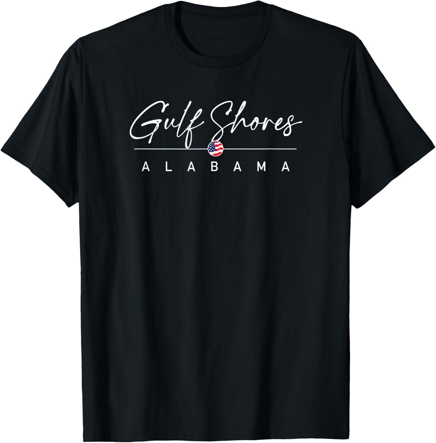 Gulf Shores, Alabama T-Shirt - T-Shirt | Black