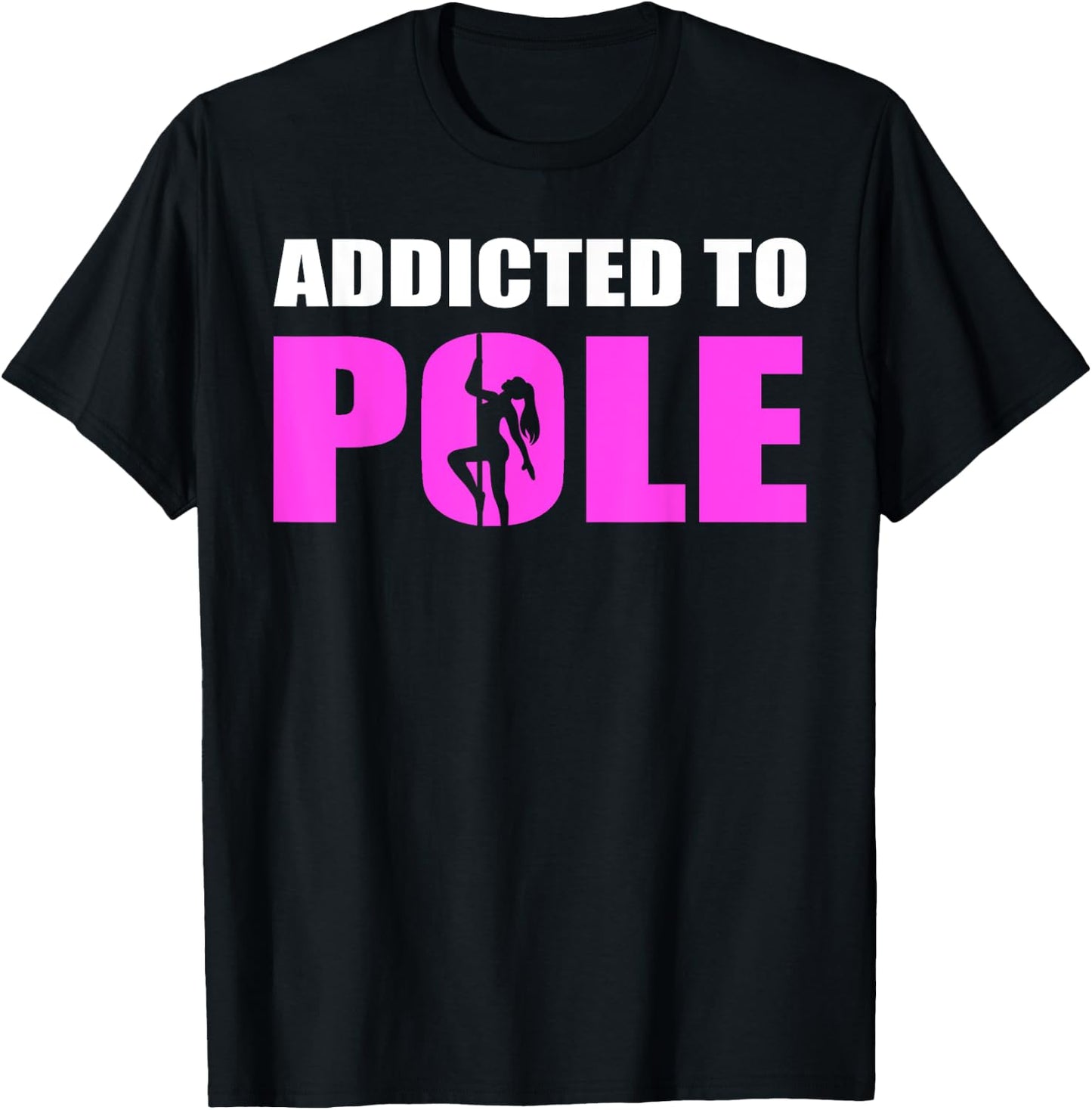 Funny Pole Dancer T-Shirt - T-Shirt | Black