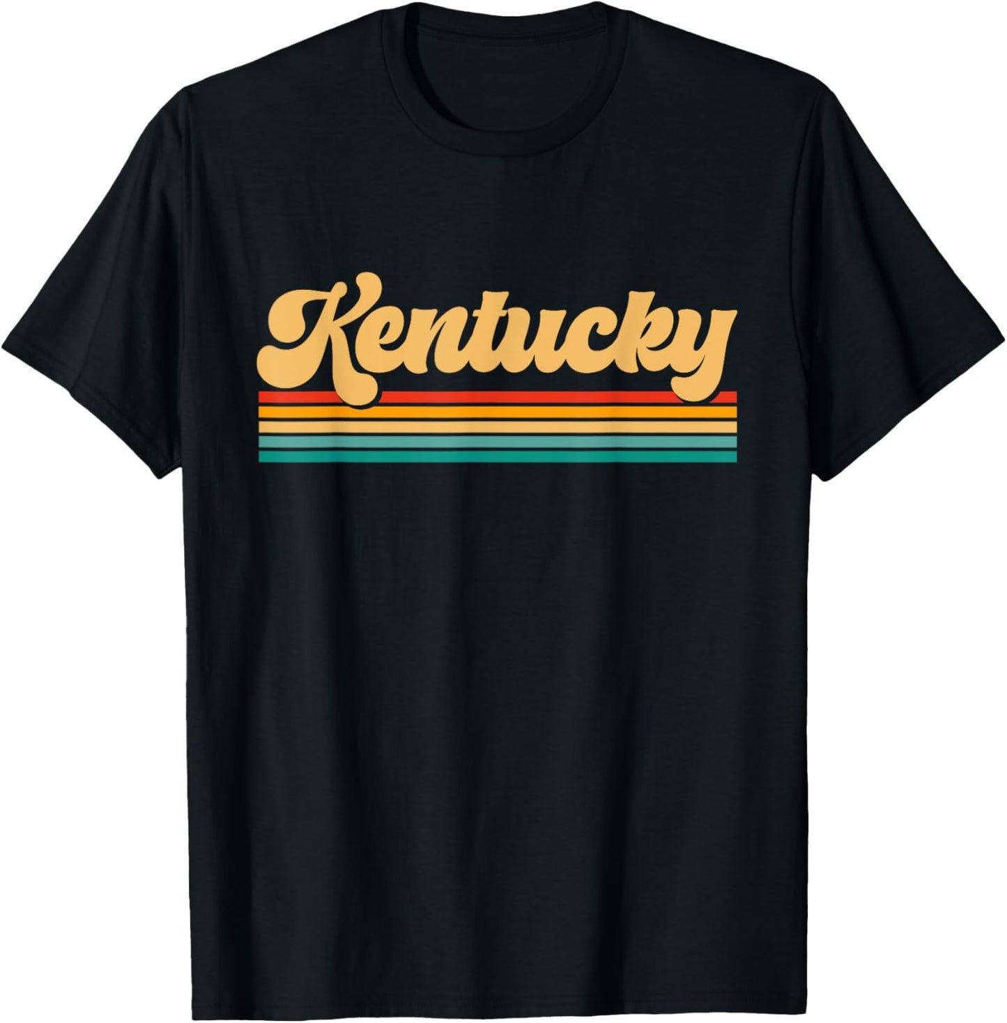 BASBO -Kids Black Kentucky State T-Shirt - T-Shirt | Black