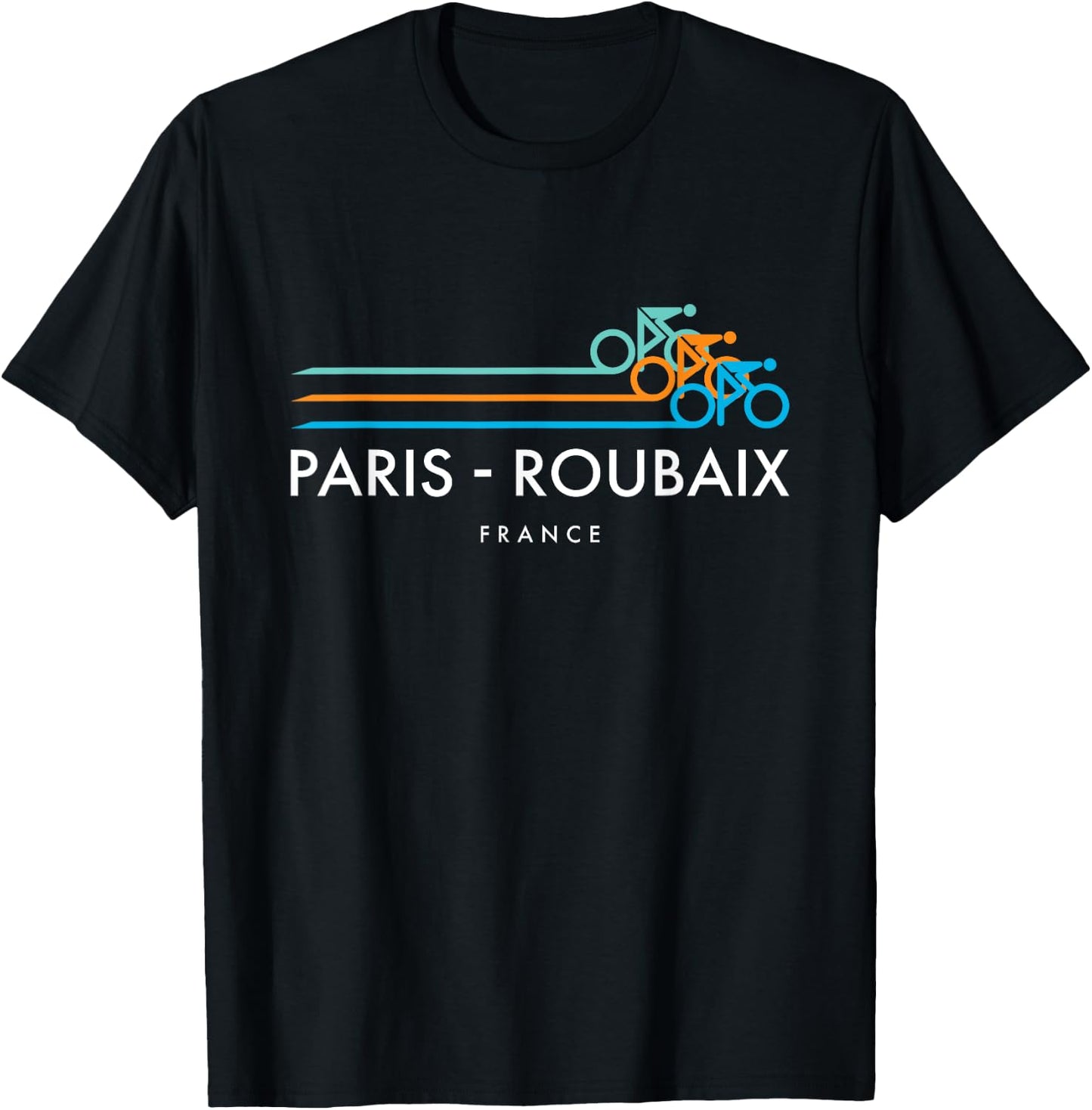 Paris Roubaix T-Shirt - T-Shirt | Black