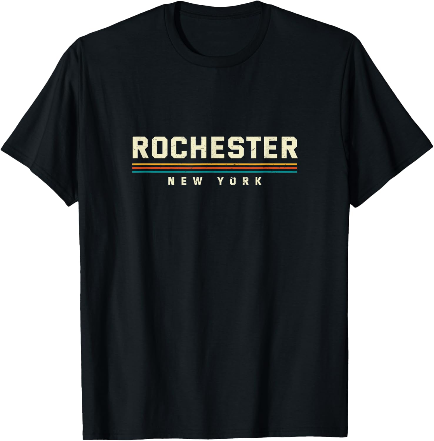 Rochester New York NYC Collection Rochesterian Collectible T-Shirt - T-Shirt | Black