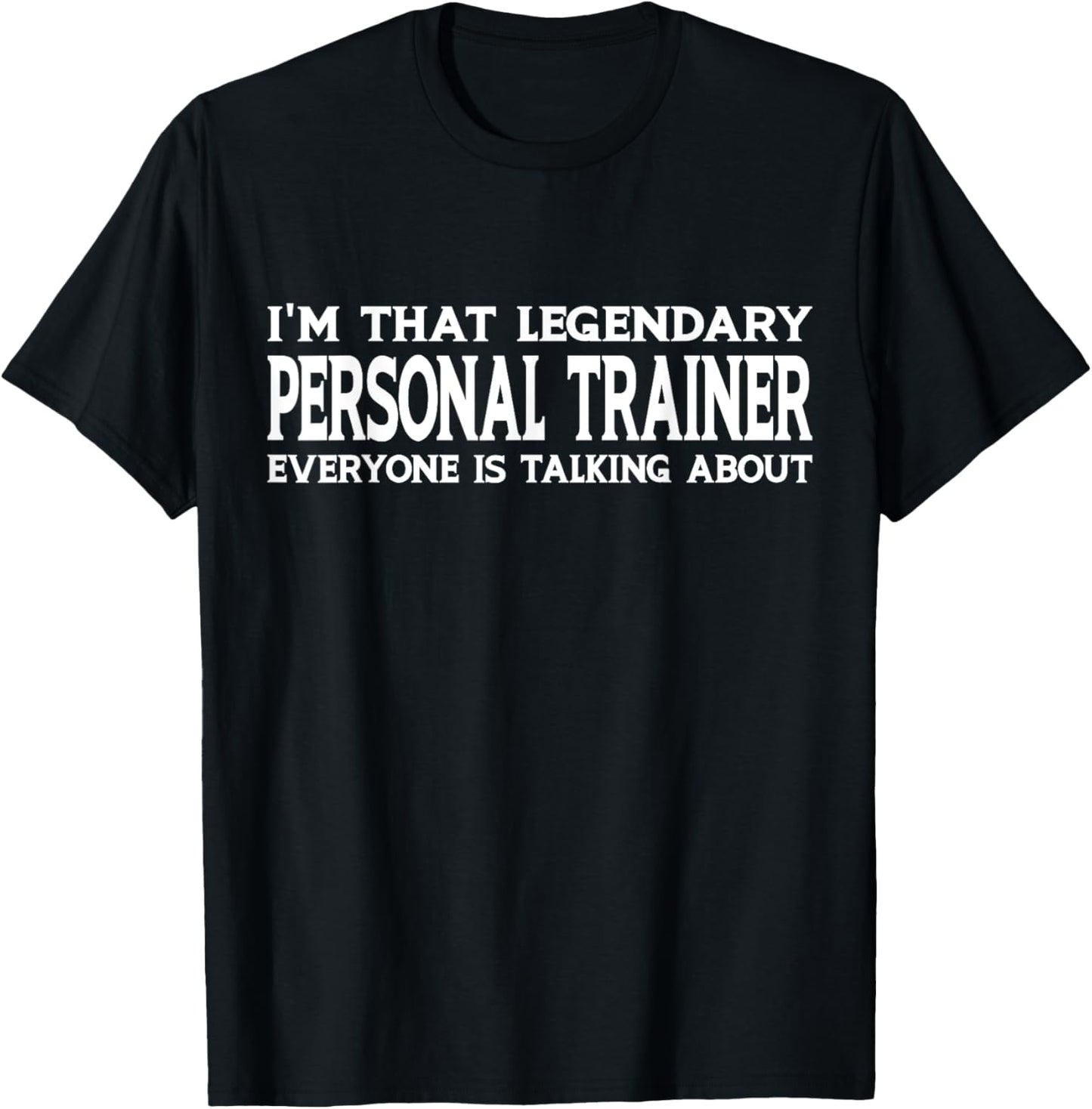 Personal Trainer Job Title Employee Funny Personal Trainer T-Shirt - T-Shirt | Black