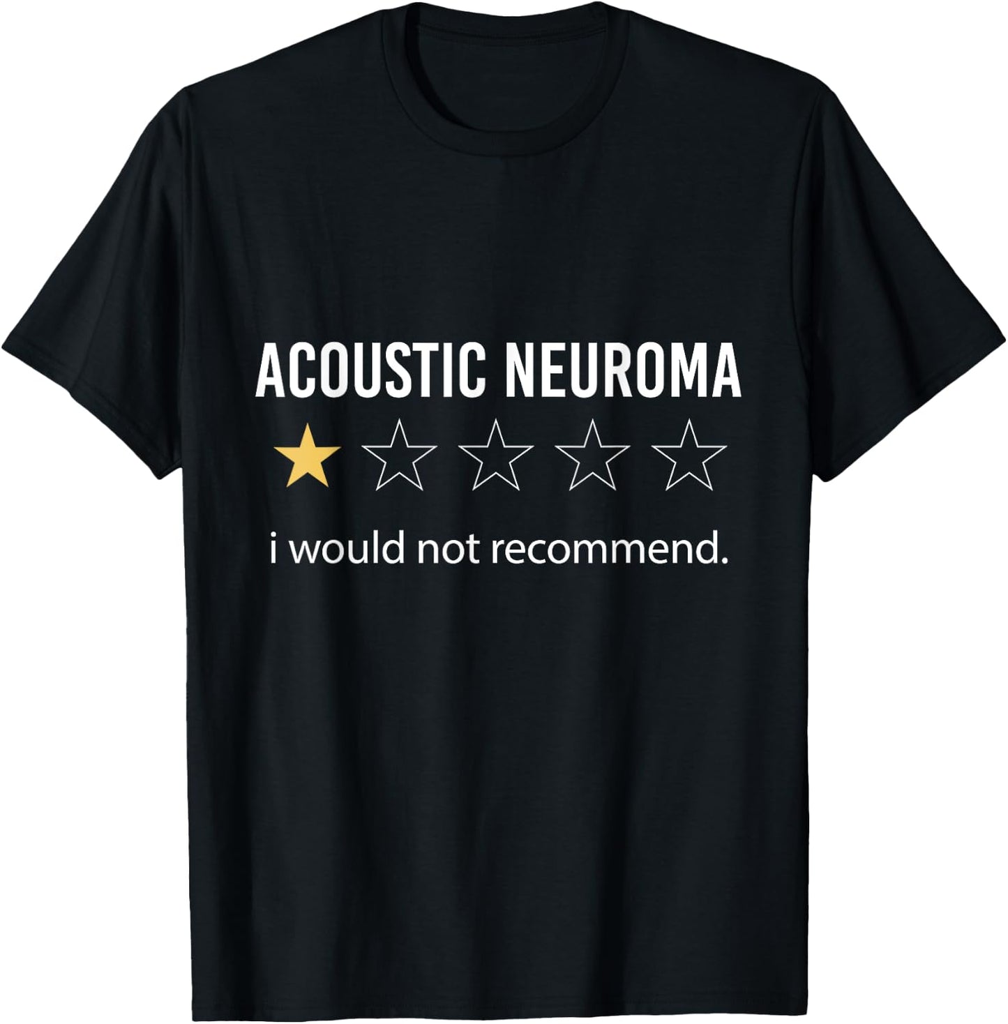 Acoustic Neuroma i would not recommend, Warrior Survivor T-Shirt - T-Shirt | Black