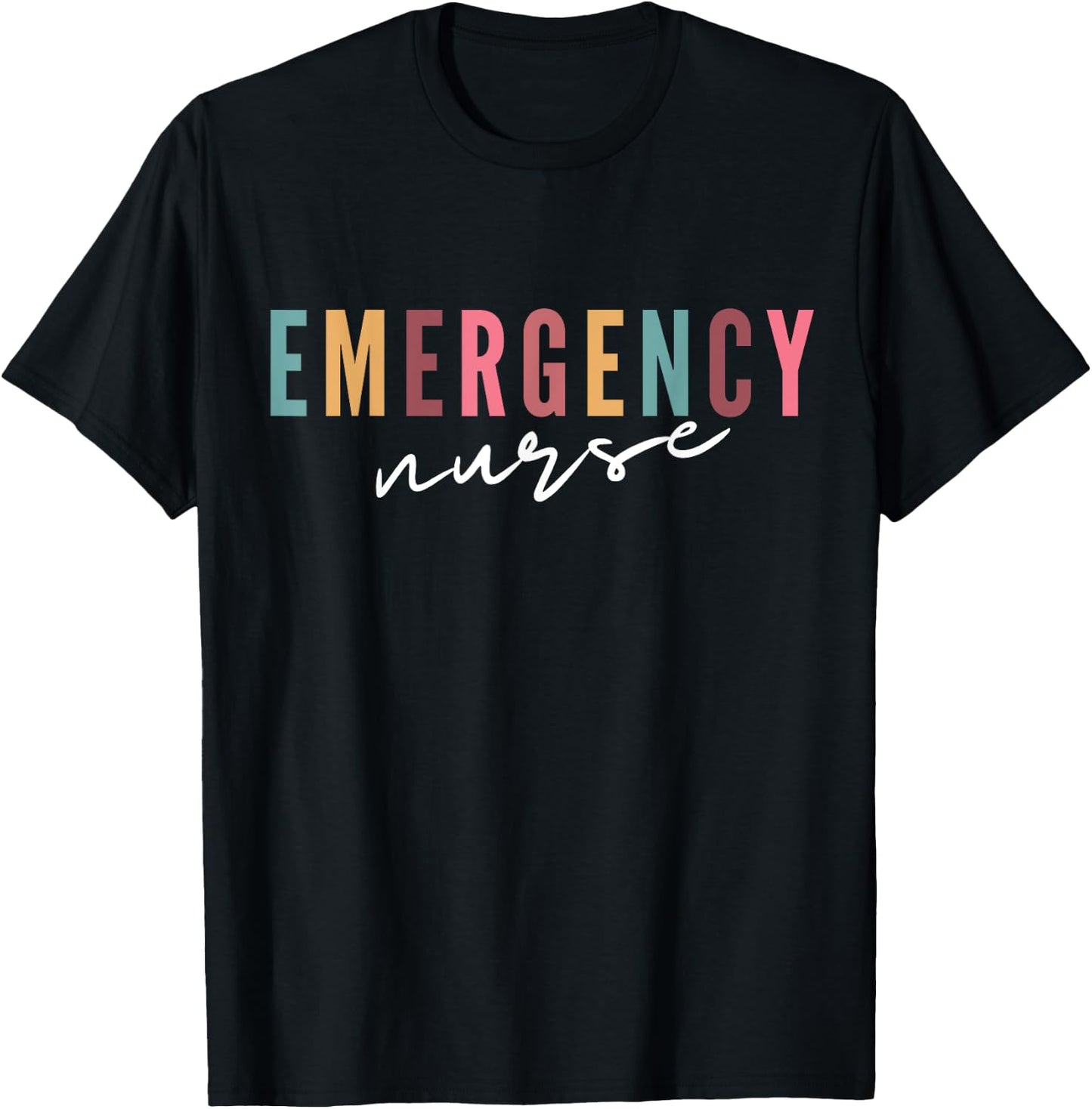 ER Nurse Emergency Room Nurse School Women nursing T-Shirt - T-Shirt | Black