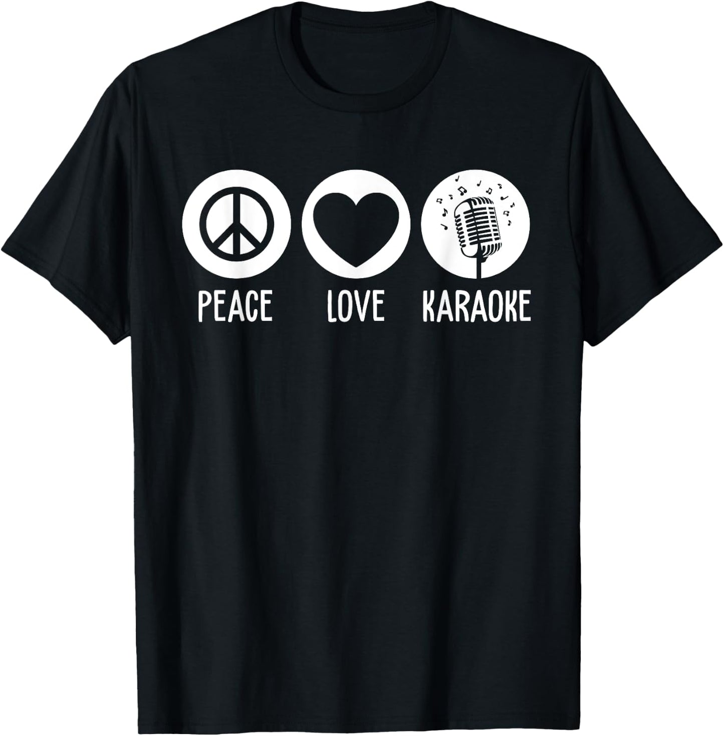 Cool Karaoke Women Singer Singing KTV Karaoke Lovers T-Shirt - T-Shirt | Black