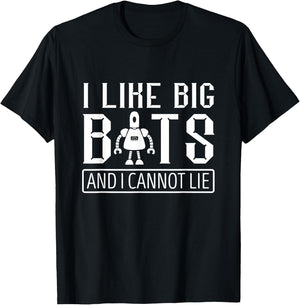 I Like Big Robots Roboticist Robotic Engineer Robotics T-Shirt - T-Shirt | Black