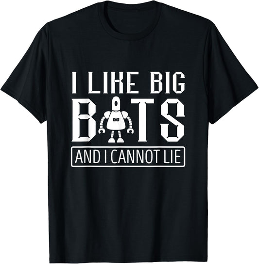 I Like Big Robots Roboticist Robotic Engineer Robotics T-Shirt - T-Shirt | Black