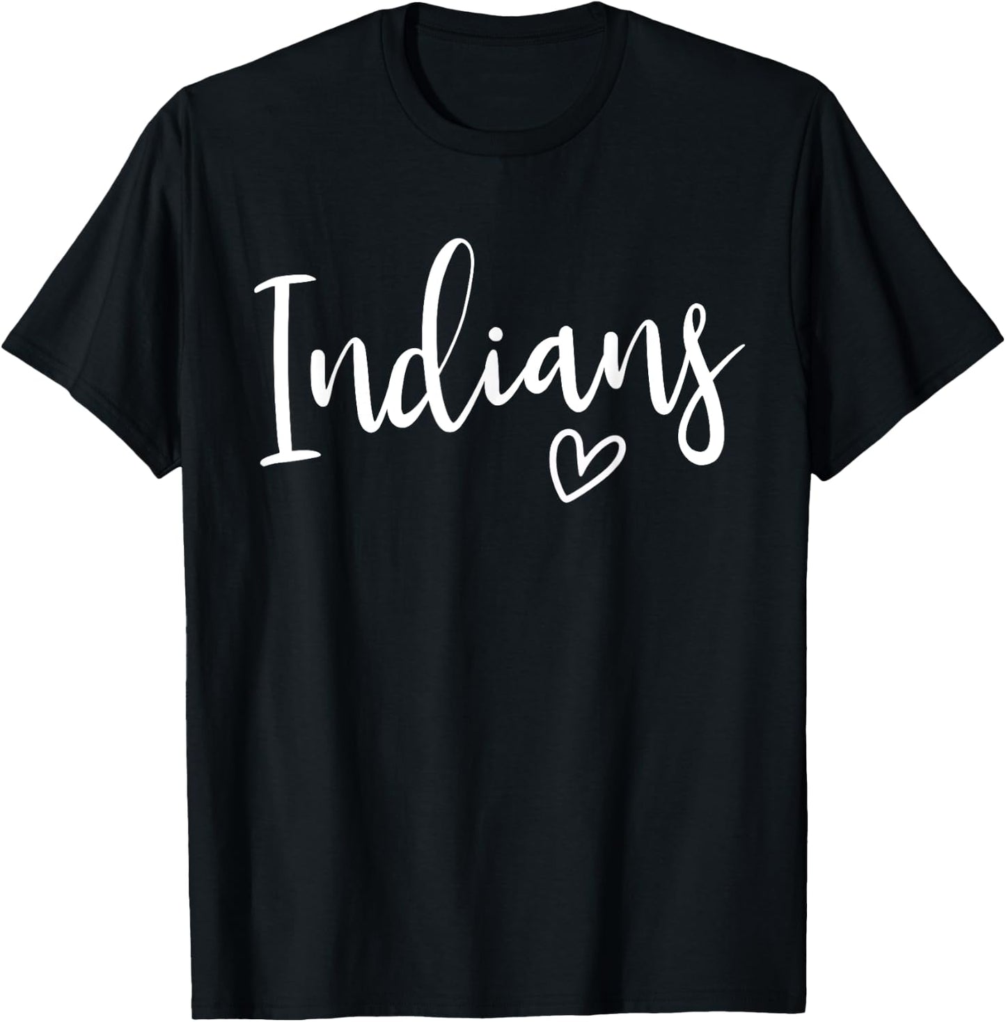 Indians High School Indians Sports Team Women's Indians T-Shirt - T-Shirt | Black