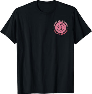 I Might Be A Handful But So Is This A.s.s (Front And Back) T-Shirt - T-Shirt | Black