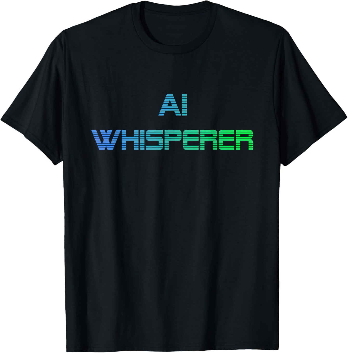 AI Whisperer - Geeky Tech AI Artificial Intelligence T-Shirt - T-Shirt | Black