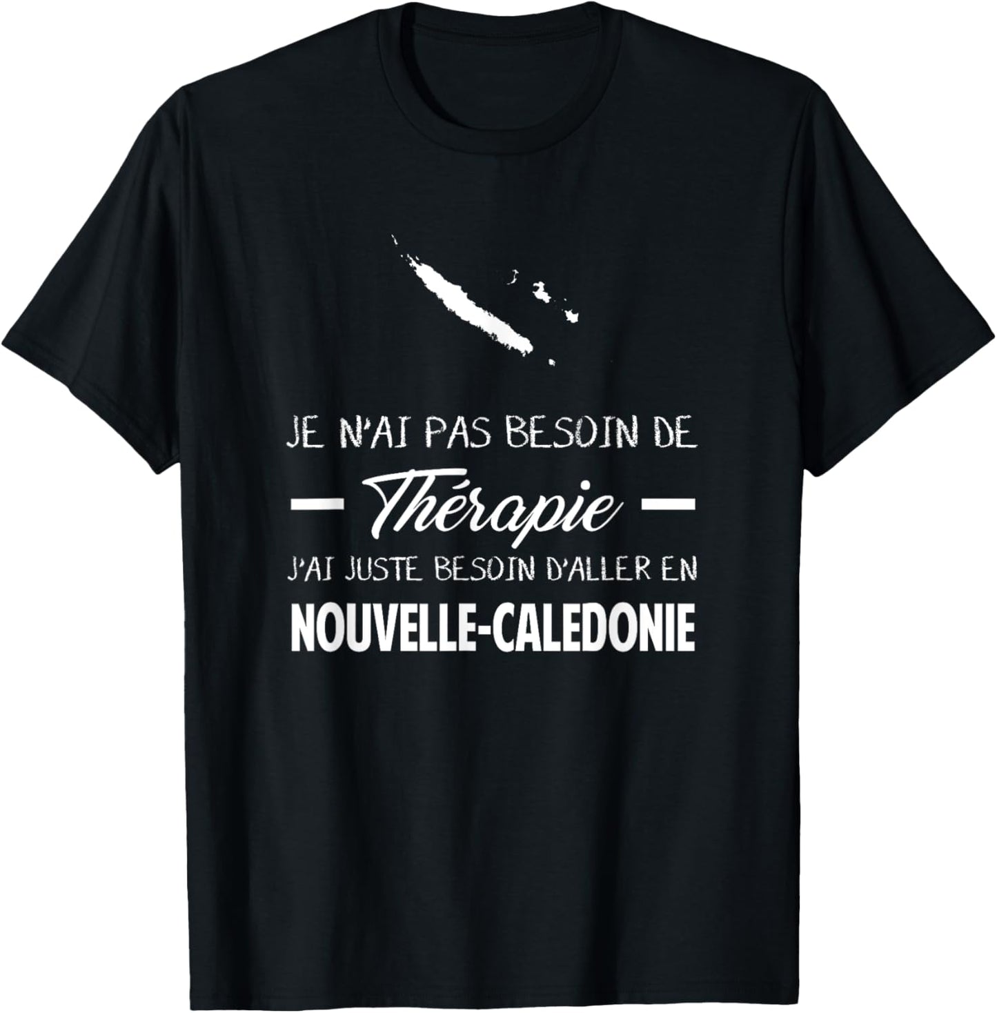 Souvenir New Caledonia Gift Humour New Caledonia T-Shirt - T-Shirt | Black