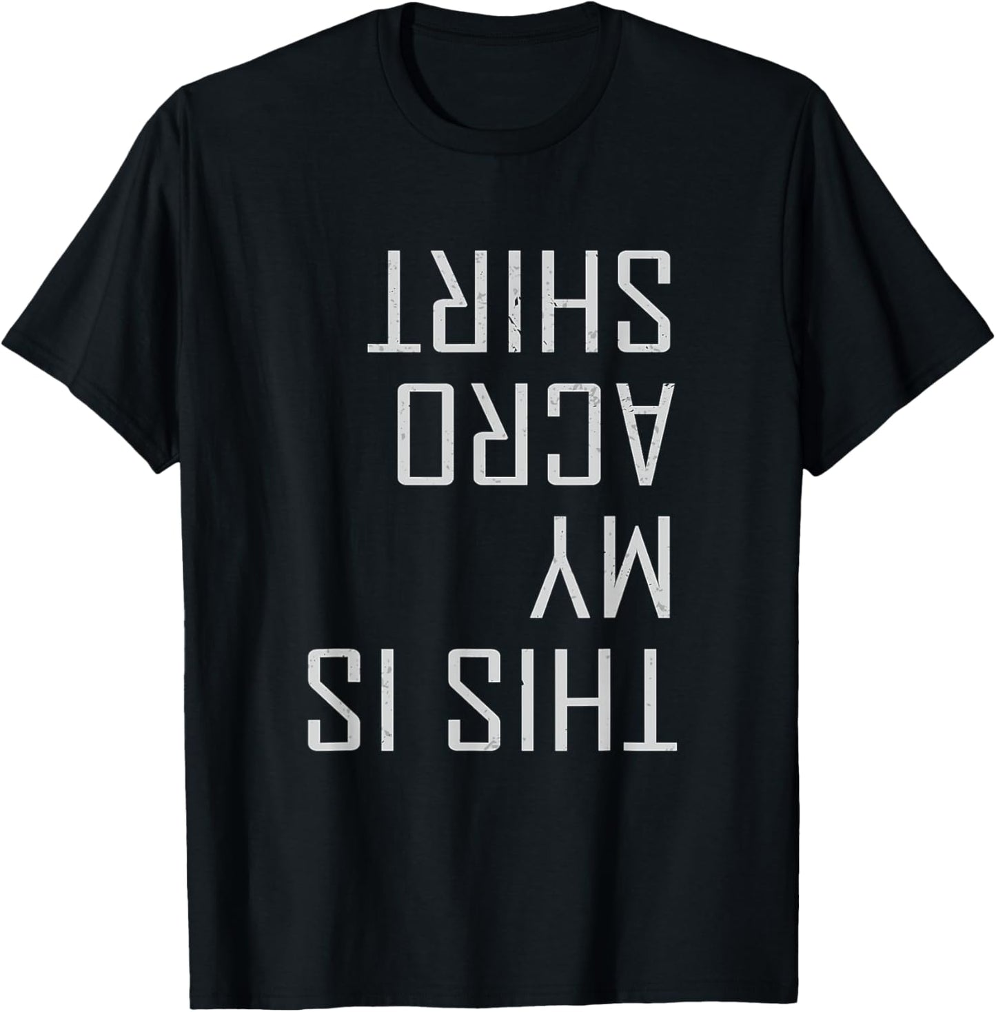 Funny Acro Yoga This Is My Acro Shirt Acroyogi Acrobatics T-Shirt - T-Shirt | Black