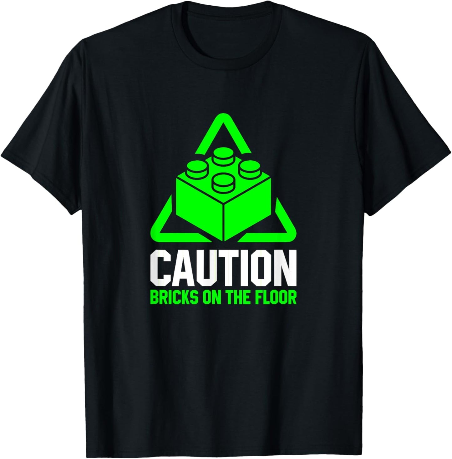 Brick Builder Funny Blocks Building Master Builder Toys Kids T-Shirt - T-Shirt | Black