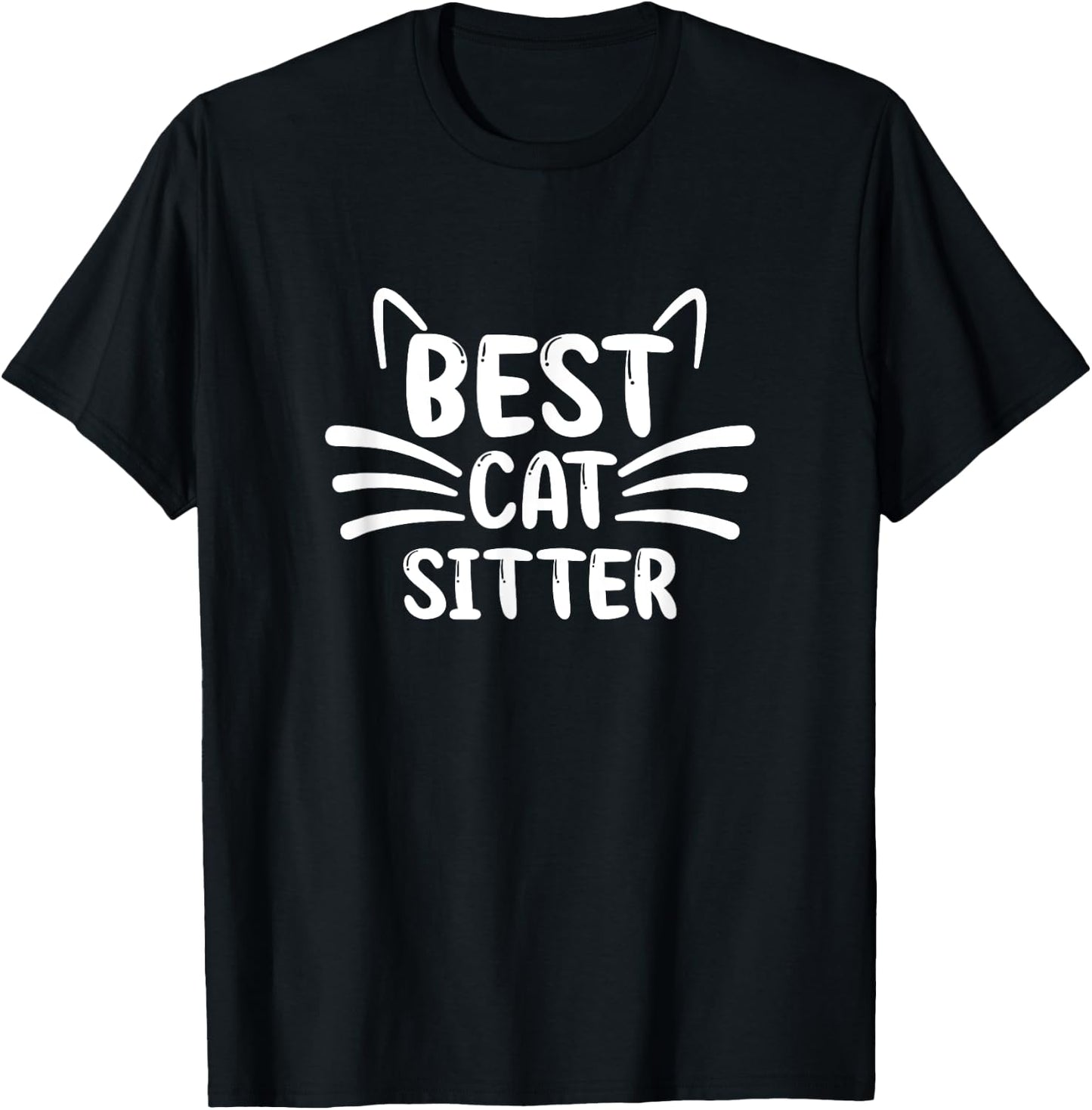 Cat Sitter Thank You Gifts T-Shirt - T-Shirt | Black
