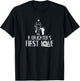 A Daughter's First Love Firefighter Firefighting Fireman T-Shirt - T-Shirt | Black